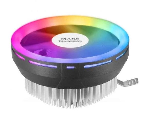Ventilador Cpu Mars Gaming Mcpu120 Chroma Rgb / Perfil bajo / Fan 120mm / PWM 4 Pines / Multisocket Intel - Amd / Am4 / Lga1700