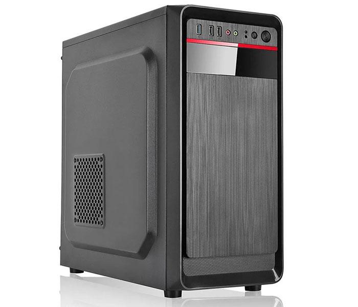 Caja Micro ATX L-Link Kluster + Fuente 500W / USB 3.0 / Negra