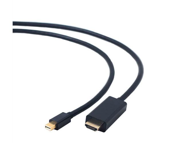 Cable Mini DisplayPort Macho a HDMI Macho / 1.8 m / Negro / Cablexpert cc-mdp-hdmi-6