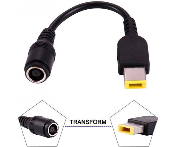 Adaptador de cargador portatil Lenovo 7.9 mm x 5.5mm Rectangular