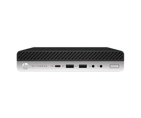 Ordenador Reacondicionado MINI HP EliteDesk 800 G3 / i5-7TH / 8Gb / 256Gb M2 / Win 10 Pro / Sin cable trébol / Grado A