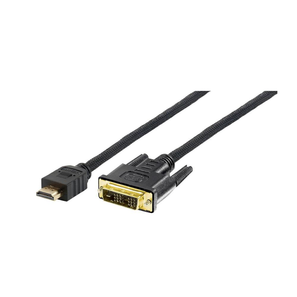 Cable HDMI - DVI M/M / 3 metros / Equip / 119323