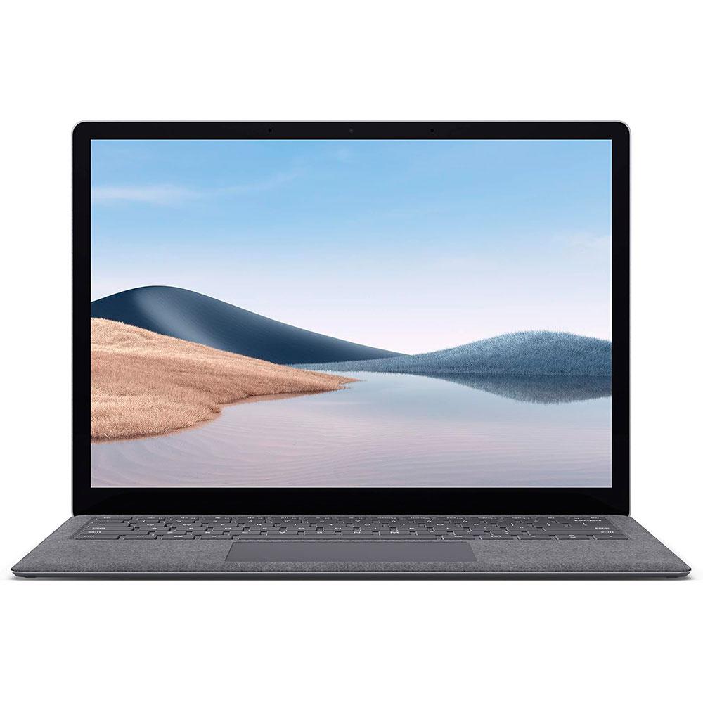 Portátil Reacondicionado MICROSOFT Surface Laptop 4 13.5\" / i5-11th / 8gb / 512gb Ssd NVME / Win 10 Pro / Teclado kit de pegatinas de conversión / GRADO B POR ESQUINA INFERIOR IZQUIERDA DE LA PANTALLA UN POCO ROTA
