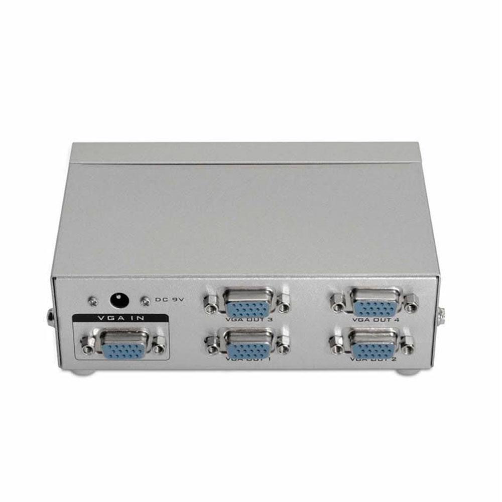 Splitter VGA 4 monitores x 1 pc con alimentacion / Aisens / A116-0085