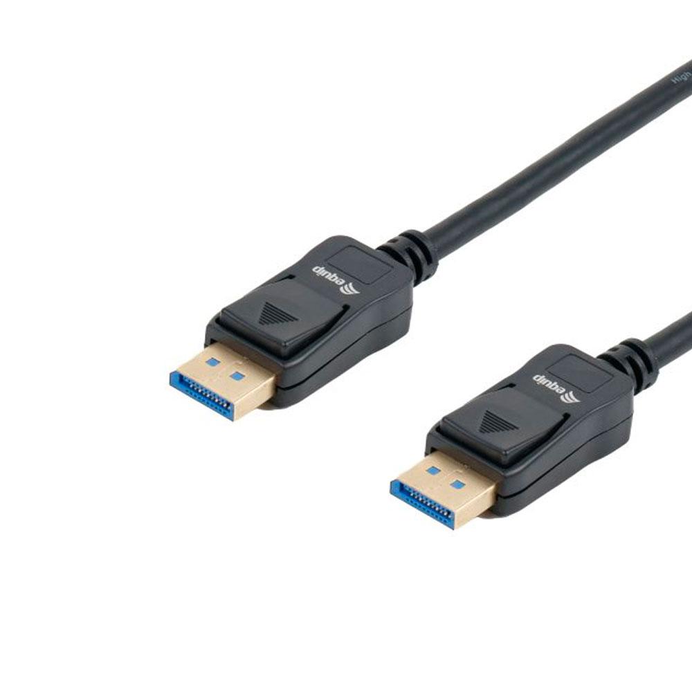 ÷ Cable displayport a displayport 2,1 equip 119271 1m 16k 60hz 40gps