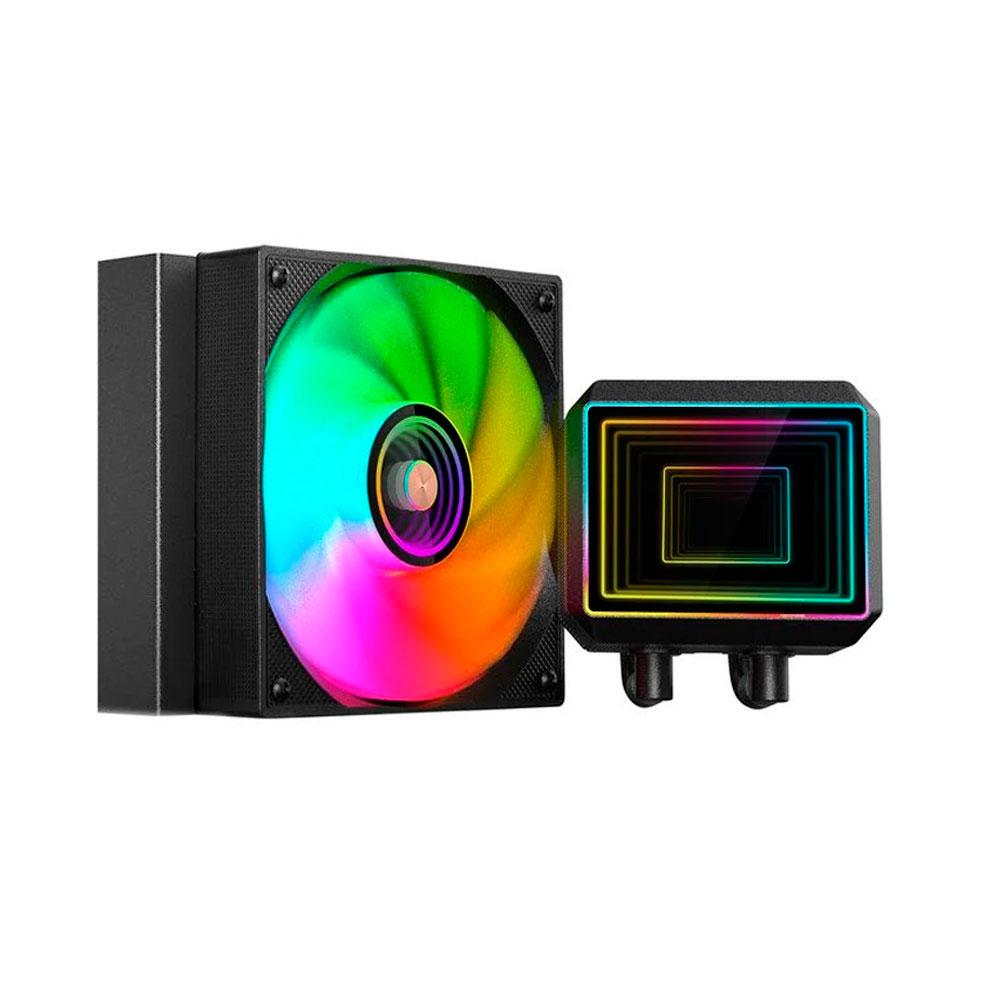 Refrigeracion liquida Mars Gaming ML-TWO120 / 120mm / TDP 300w / Negro / MLTWO120