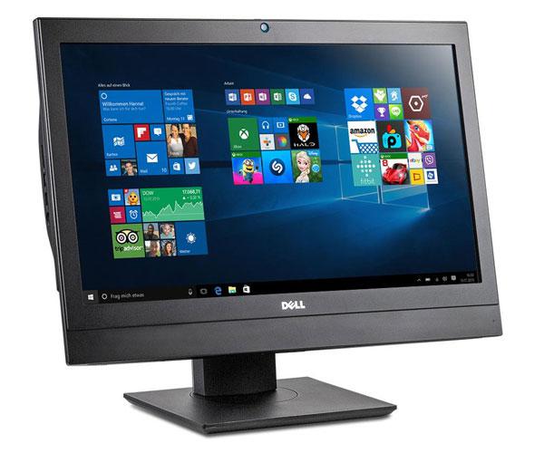 Ordenador AIO Reacondicionado Dell Optiplex 7440 24\" Fullhd Tactil / I5-6500 / 8Gb / 256Gb M.2 / Webcam / Windows 10 Pro / Grado C / Peana no original