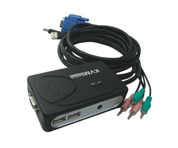 Kvm Switch Nanocable / 2xVga / 2xUSB / 10.12.0001