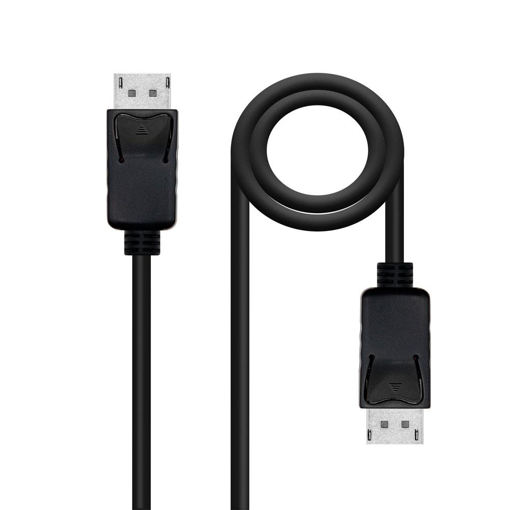 Cable DisplayPort a DisplayPort 1.2 M/M / 2m / 100% Cobre / Nanocable 10.15.2302