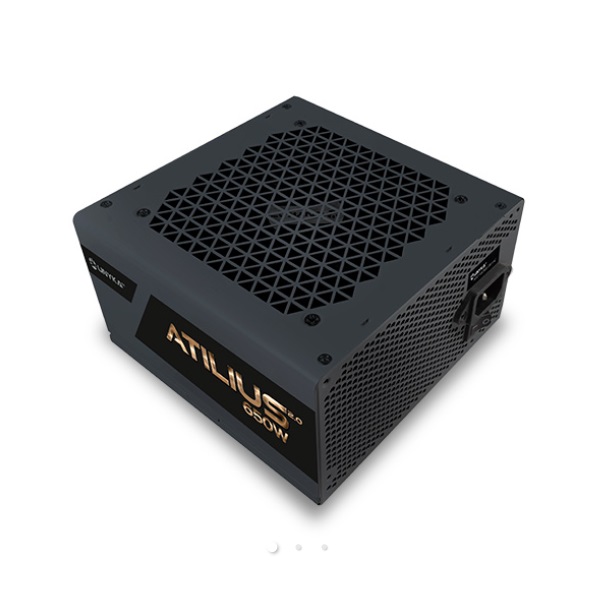 ÷ Fuente de alimentacion unyka 650w atilus 80plus bronze pfc activo ventilador 120mm ultra silcios
