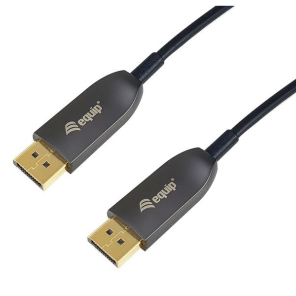 ÷ Cable displayport a displayport 1.4 activo optico 8k 60hz 50m equip 119445