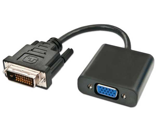 Cable adaptador DVI-D a VGA M/H  / DVI-D 24+1 / Cablexpert A-DVID-VGAF-01