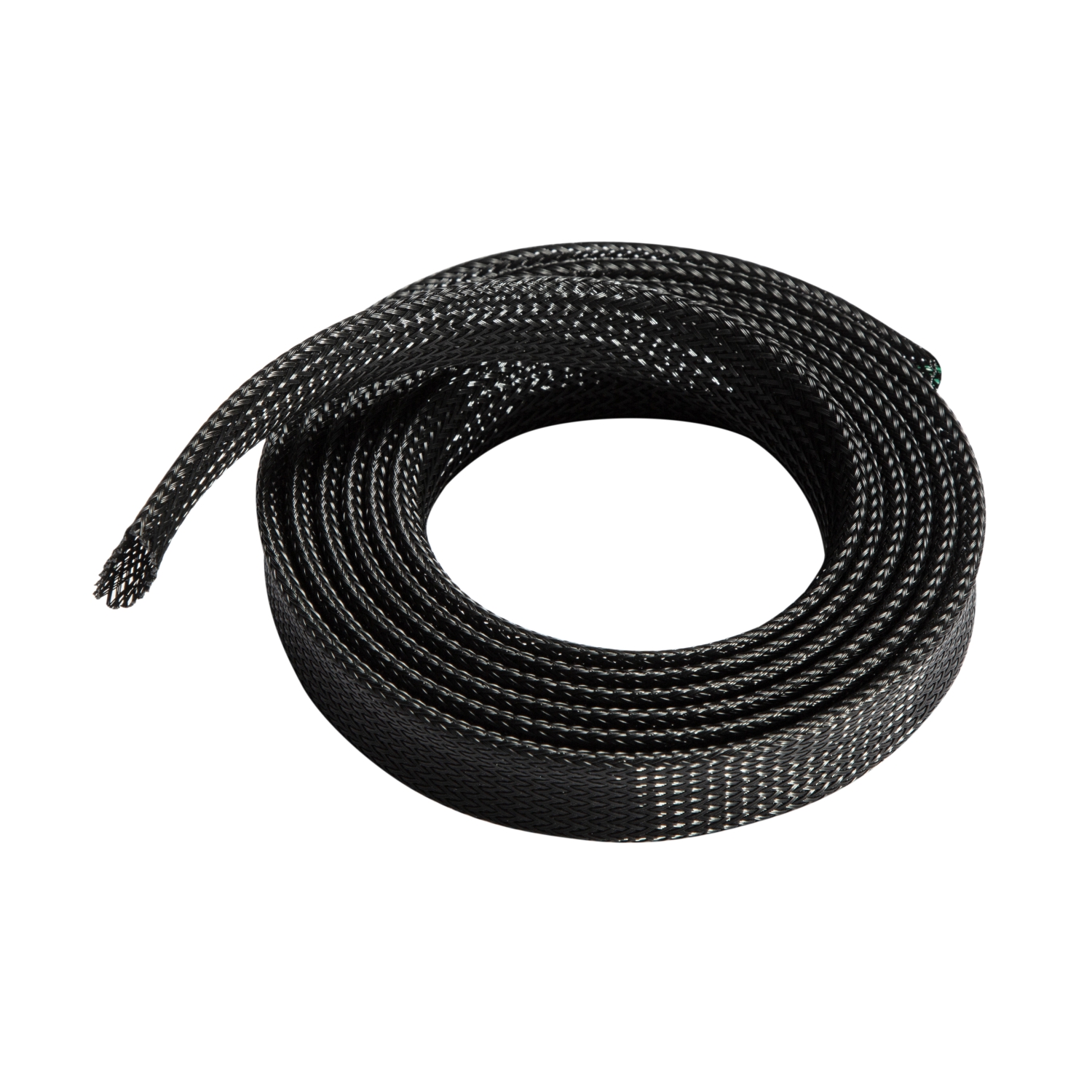÷ Aisens organizador de cable poliester 20mm, negro, 1.0m