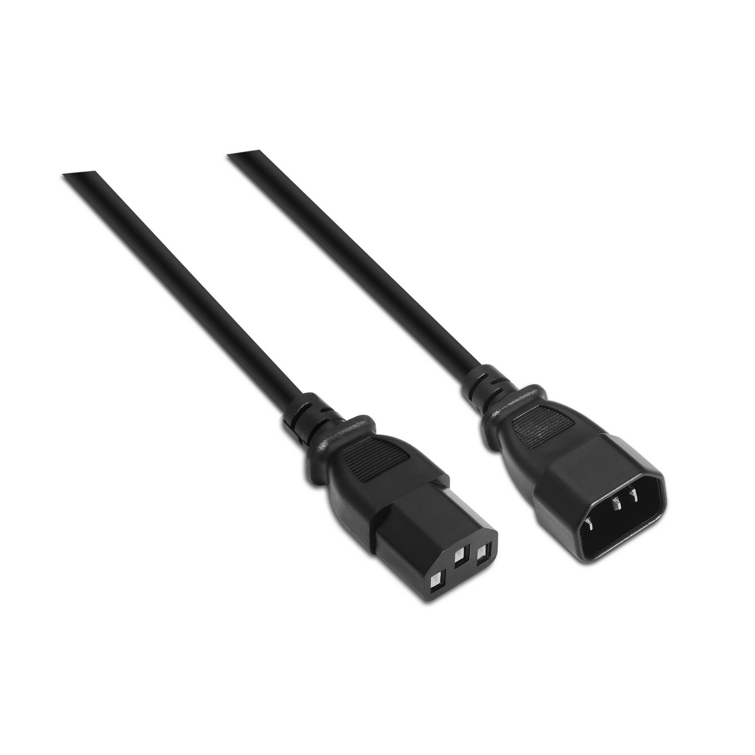 ÷ Aisens - cable alimentacion cpu, c13/h-c14/m, negro, 1.5m