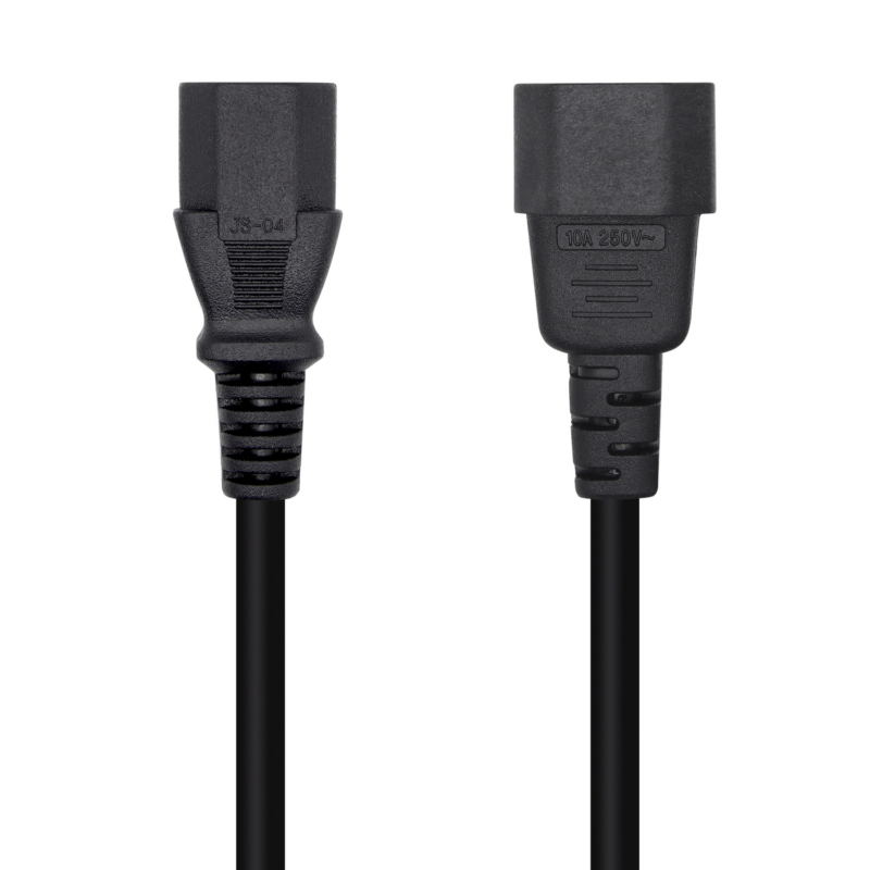 ÷ Aisens - cable alimentacion cpu, c13/h-c14/m, negro, 3.0m
