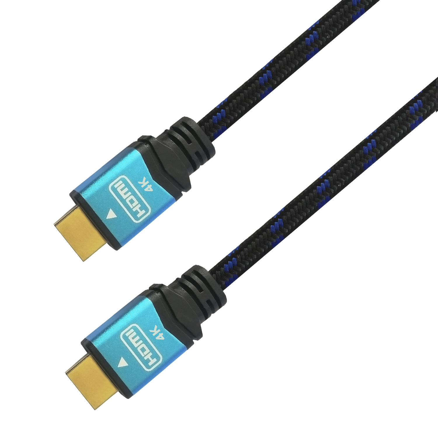 ÷ Aisens - cable hdmi v2.0 premium alta velocidad / hec 4k@60hz 18gbps, a/m-a/m, negro/azul, 2.0m