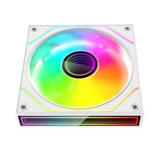÷ Kit 3xventilador interno argb mars gaming mf3dprokit blanco 120mm argb argb hub rf remote