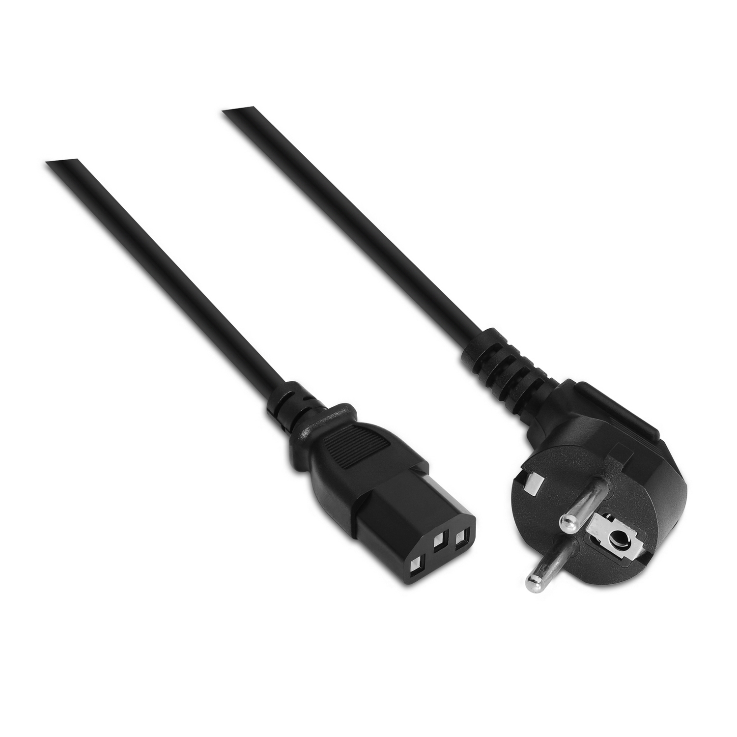 ÷ Aisens - cable alimentacion cpu, cee7/m-c13/h, negro, 10m