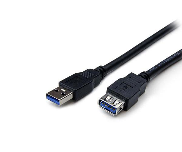 Cable prolongador USB 3.0 M/H  2m  Nanocable 10.01.0902-bk