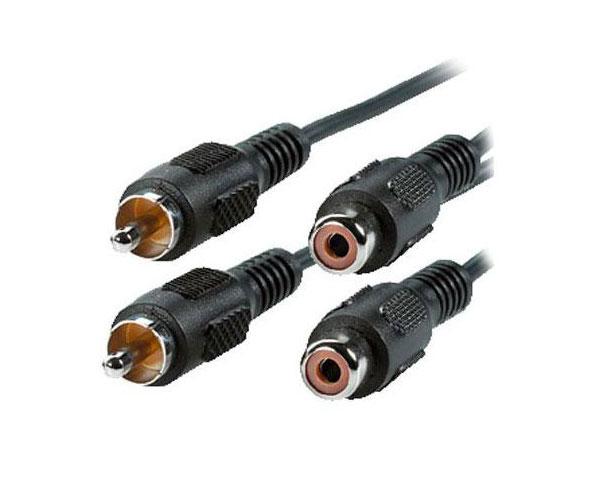 Cable prolongador 2 x rca M/H  10m/ Biwond