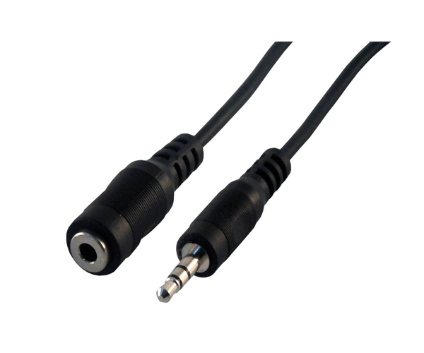 Cable prolongador Jack 3.5 mm  / 3 metros / Nanocable 10.24.0203