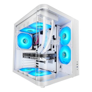 ÷ Caja atx semitorre mars gaming mccurv blanco cristal templado continuo gpu max. 334mm 1x3.5 2x2.5