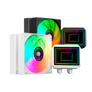 ÷ Sistema de refrigeracion liquida mars gaming ml-two120w 1x120mm arg 300w tdp color blanco