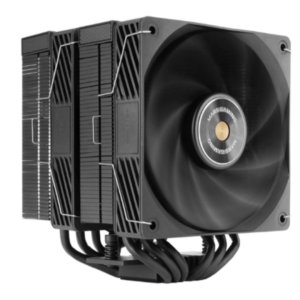 ÷ Ventilador con disipador de cpu mars gaming mcpux26pro tdp 350w doble torre pwm fdb negro
