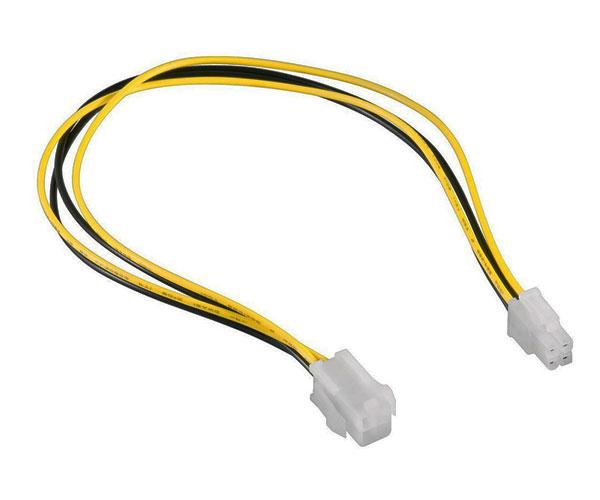 Cable extension interno ATX 4 pines 30cm  / cc-psu-7